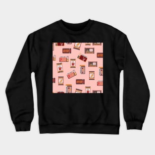 Date Coupons Scatter | pink and red Crewneck Sweatshirt